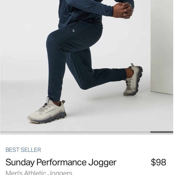 Vouri Sunday Performance Joggers - Picture 5 of 12